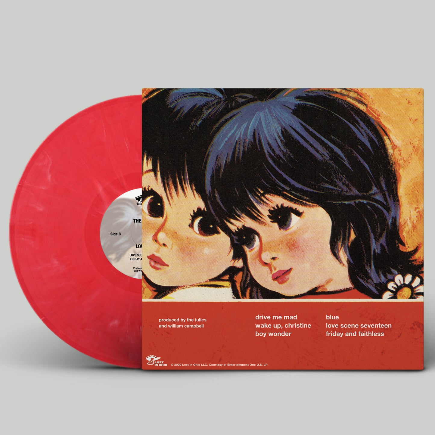 Lovelife β red vinyl back