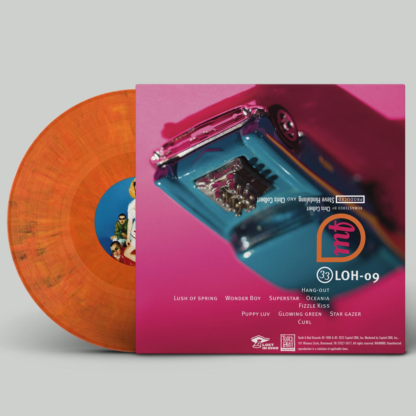 Super Deluxe β orange vinyl back