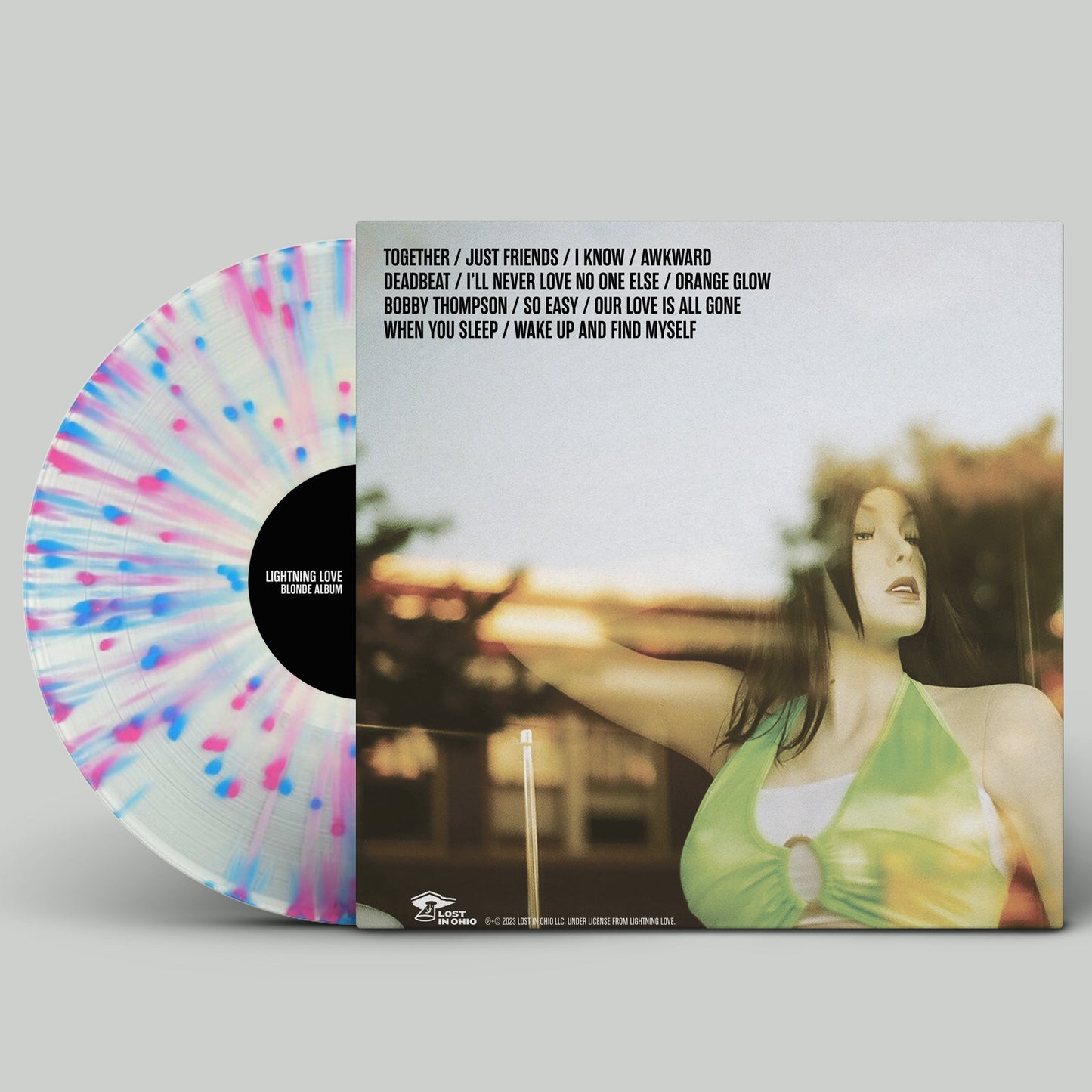 Blonde Album – vinyl back