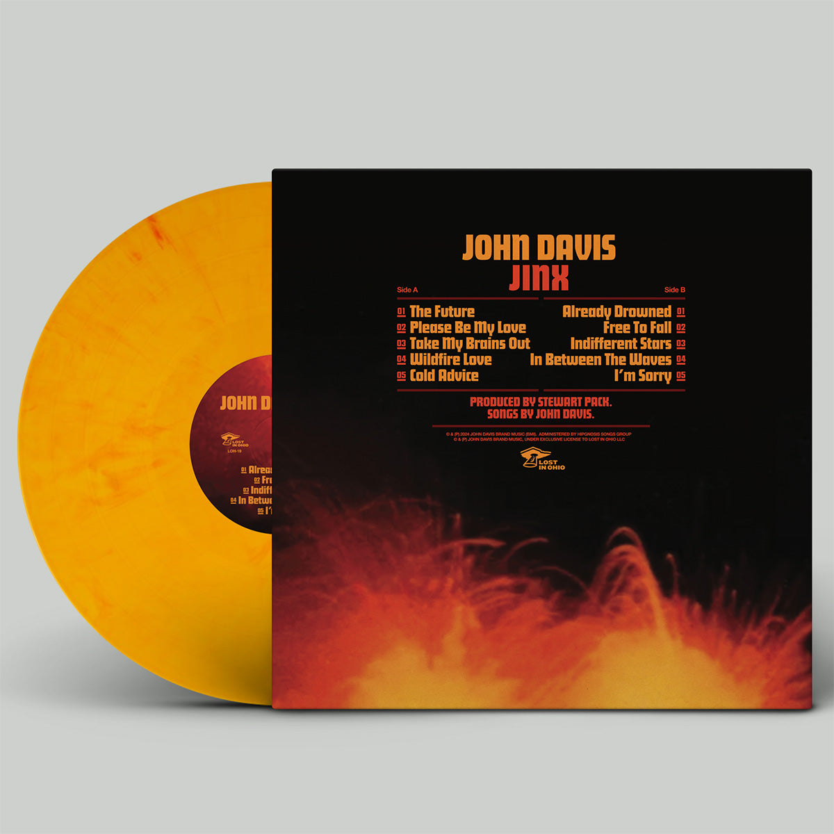 Jinx – yellow vinyl back