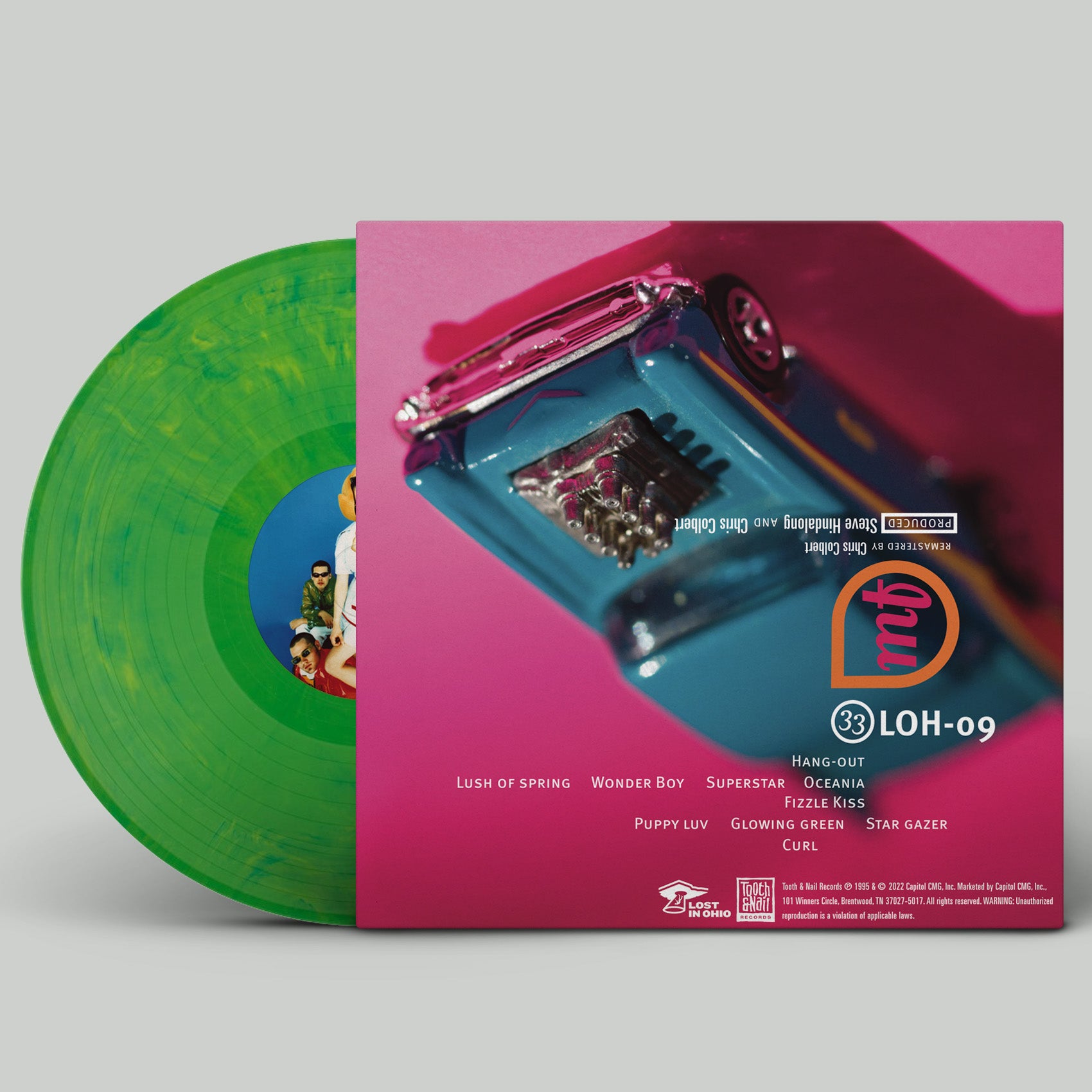Super Deluxe – green vinyl back